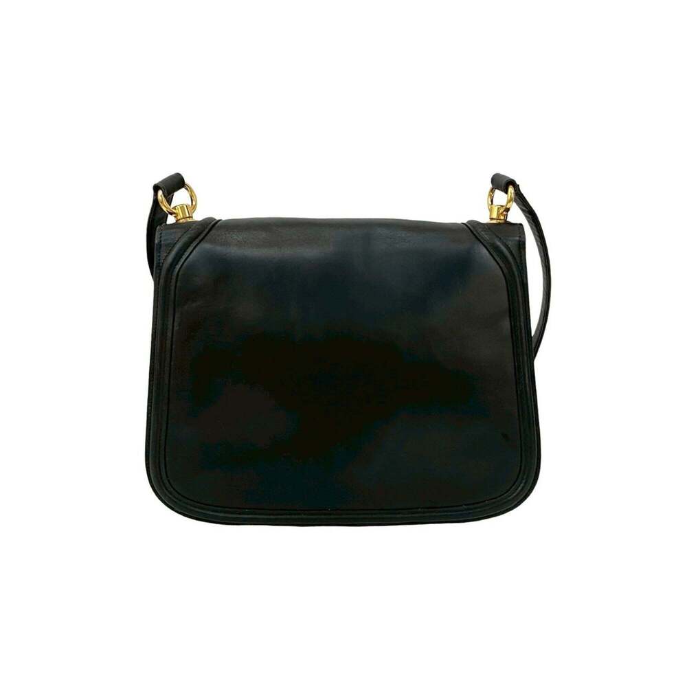 GUCCI Black Leather Shoulder Bag - Picture 3 of 10